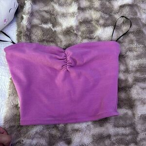 cute pink tube top